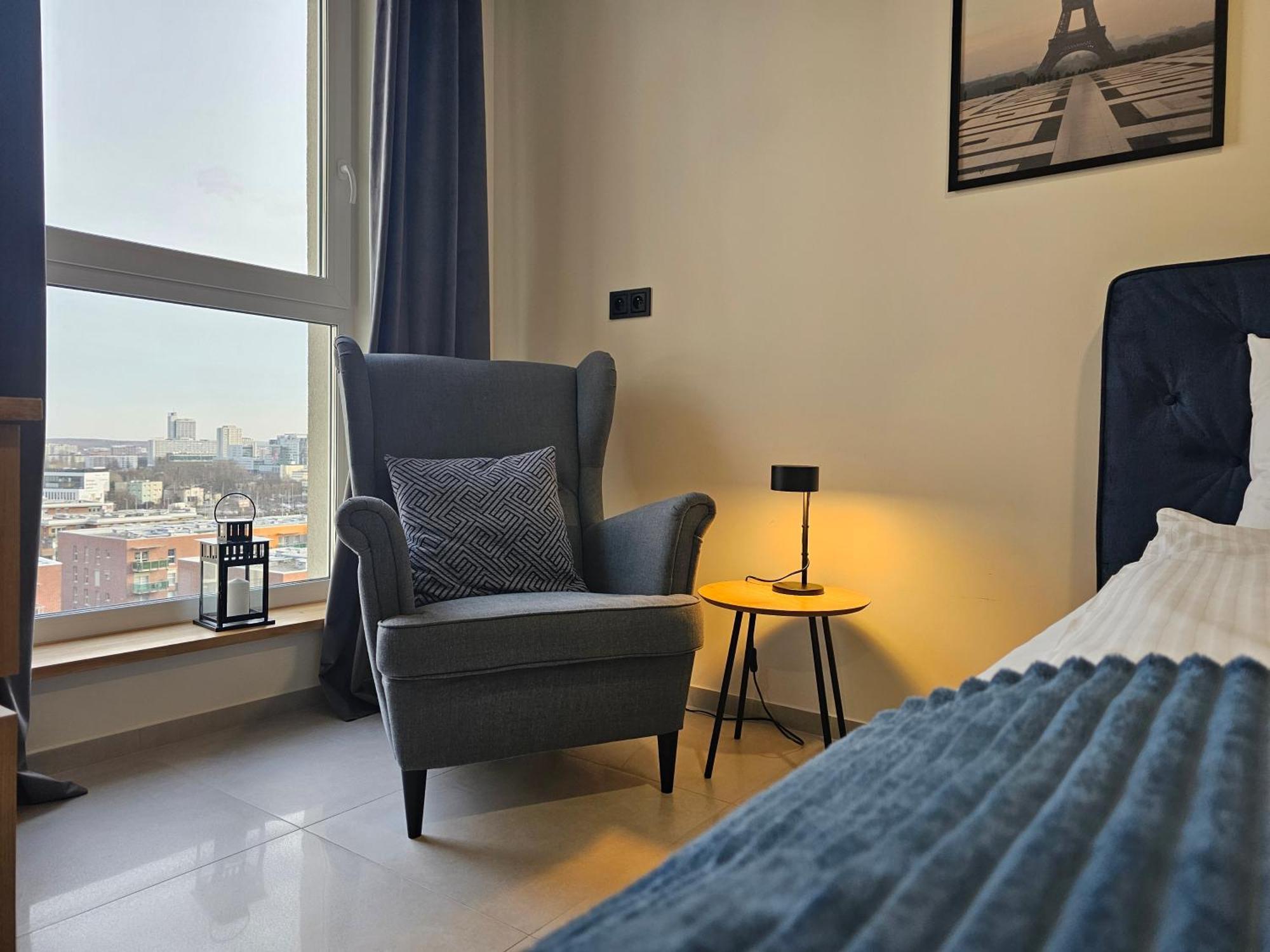 Urban Apartments Premium Baildona 18A, Free Garage, Self Check-In Катовице Экстерьер фото